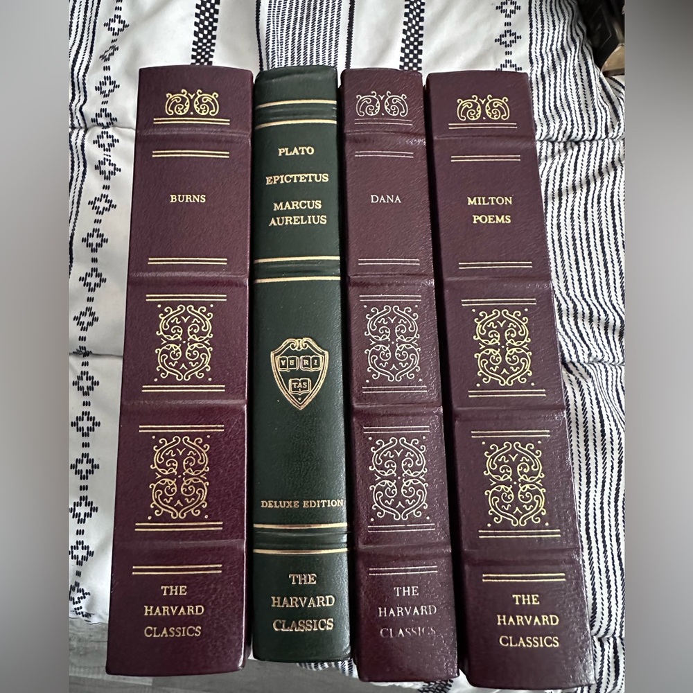 Harvard Classics Leather Bound Book Collection
